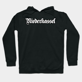 Niederkassel written with gothic font Hoodie